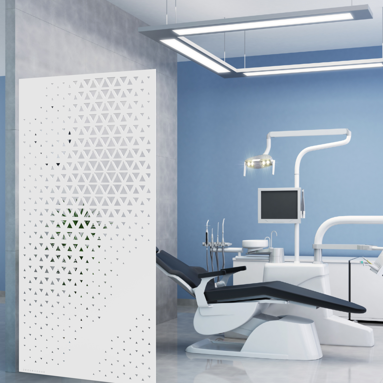 Celosía Chicago en Pvc Espumado