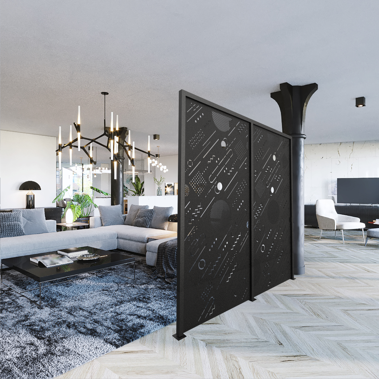 Celosía Pekín en Pvc Espumado