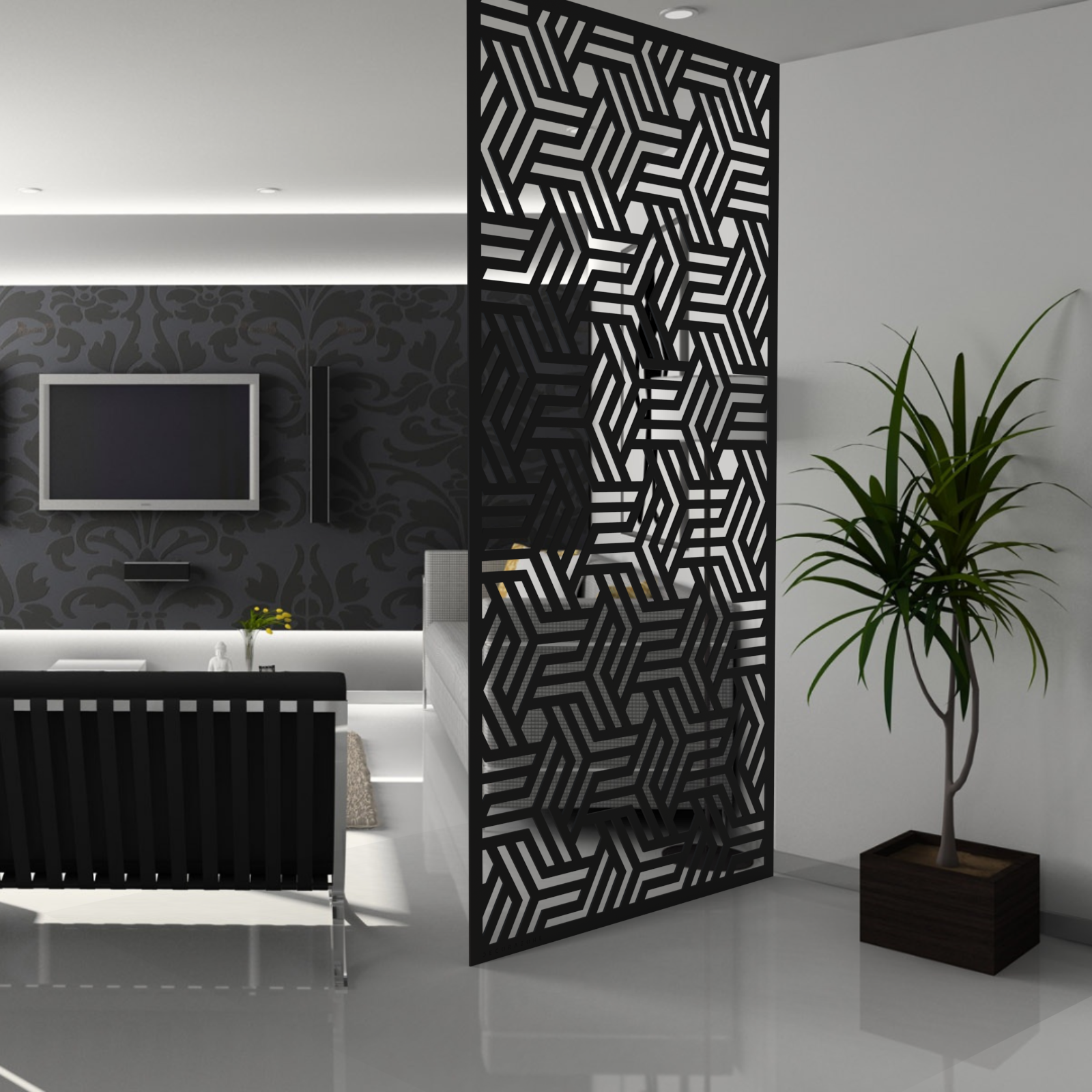 Celosía León en Pvc Espumado