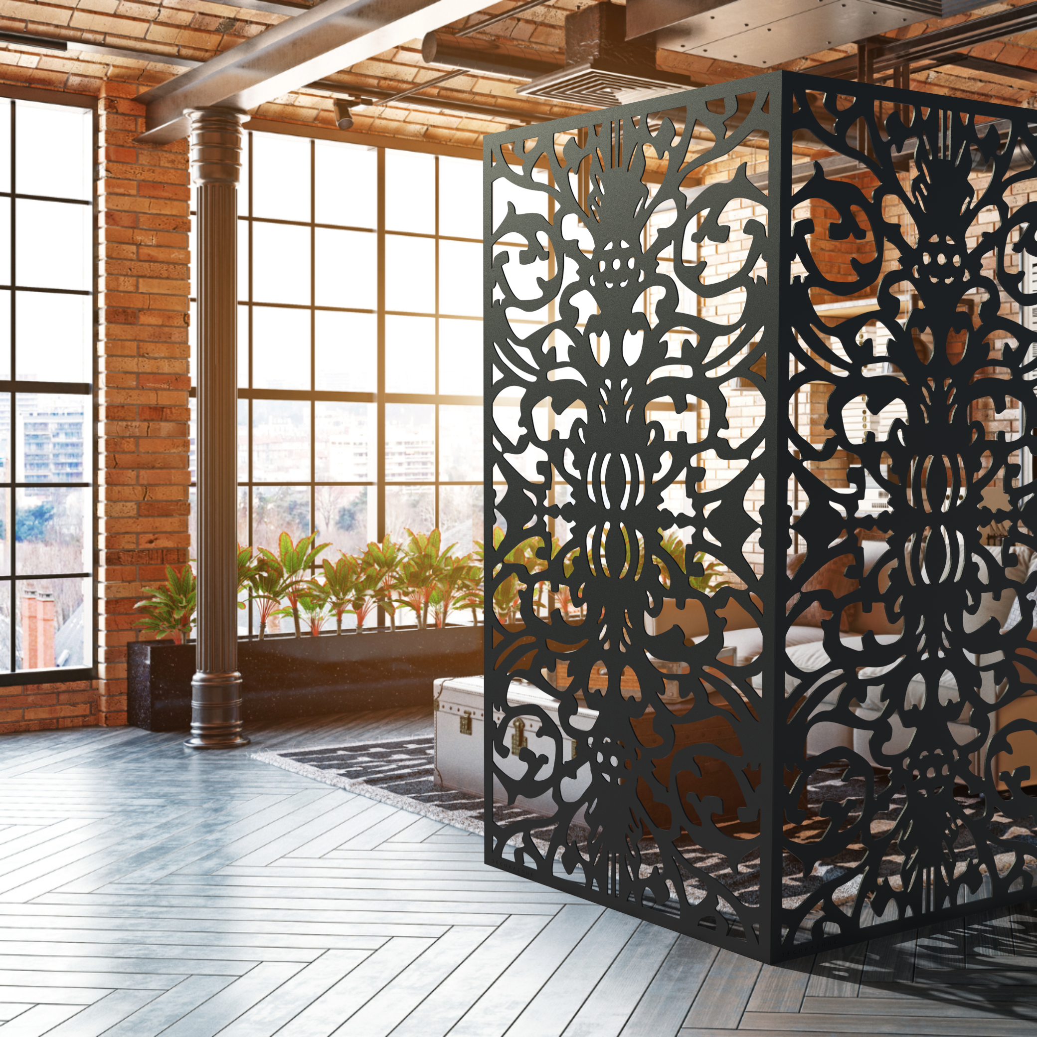 Celosía Viena en Pvc Espumado