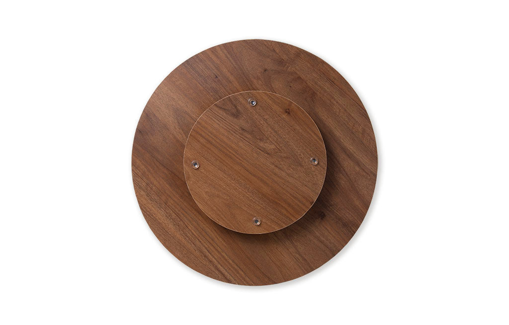 Base Giratoria para Centro de Mesa Nogal Pakán