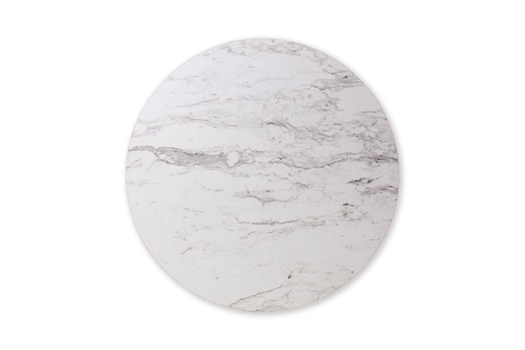 Base Giratoria para Centro de Mesa Blanco Mármol