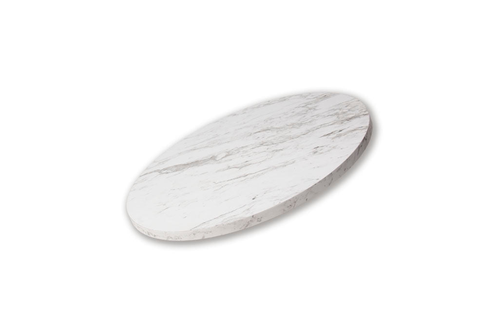 Base Giratoria para Centro de Mesa Blanco Mármol